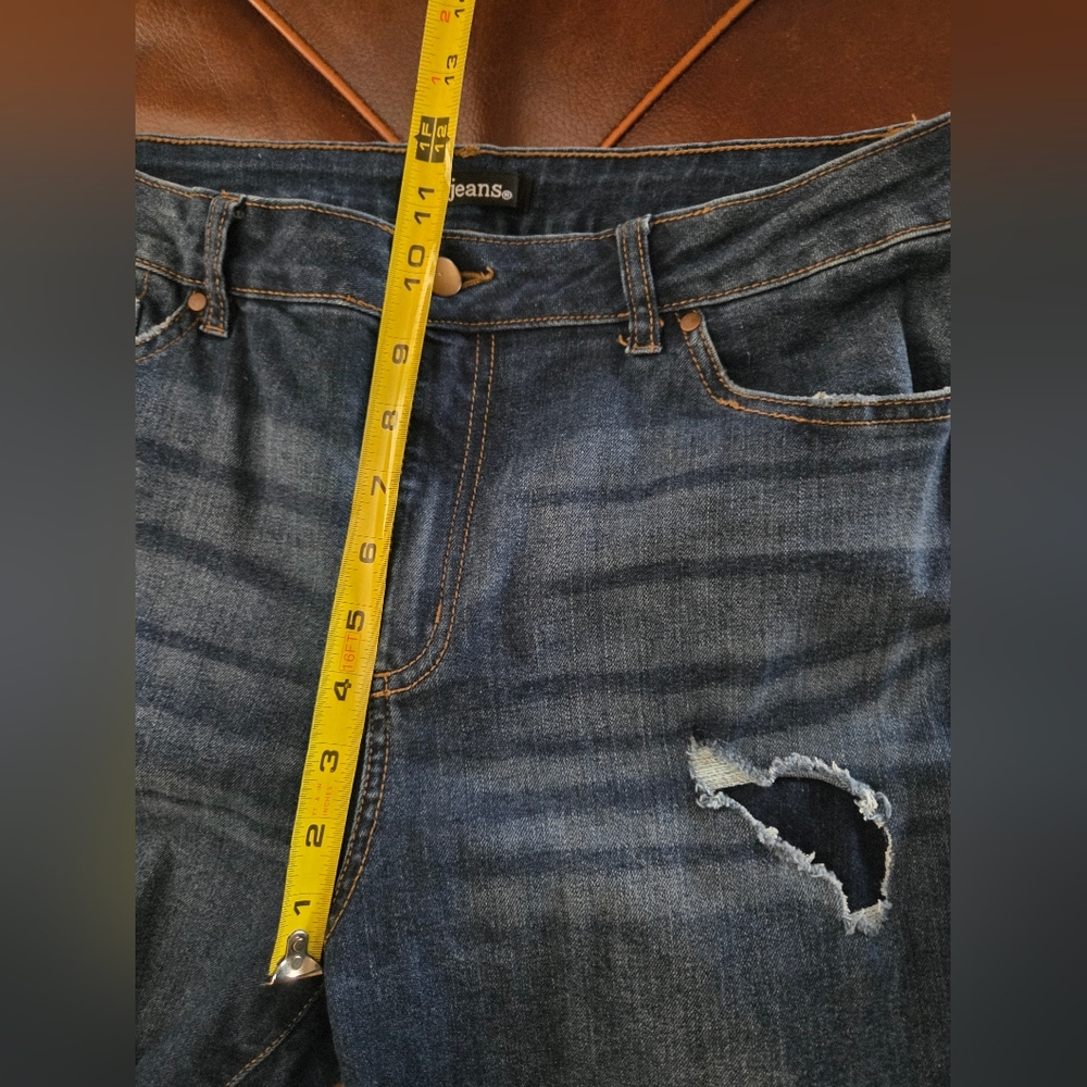 D.jeans Distressed Jeans Size 12 - Picture 6 of 9